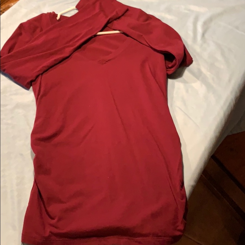 Pretty in maroon